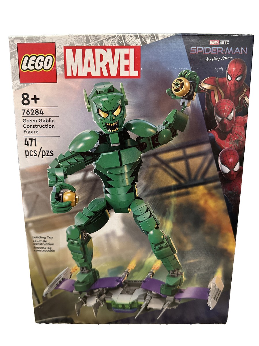 LEGO® Marvel Spider-Man Green Goblin Construction Figure 76284