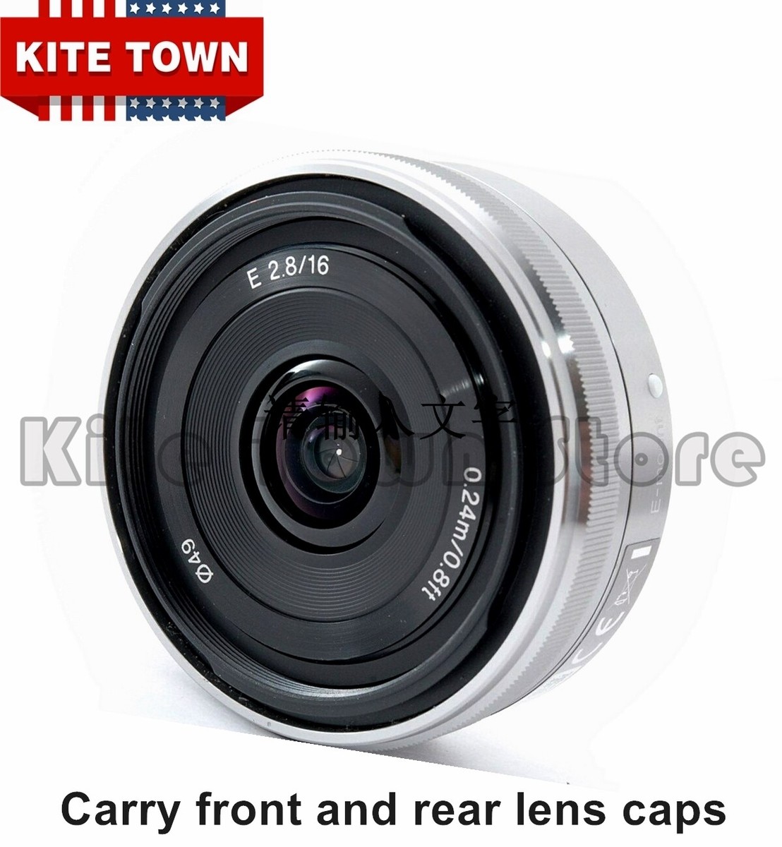 MINT]Sony E 16mm f/2.8 Lens for Sony a6000 A7 NEX Series Cameras