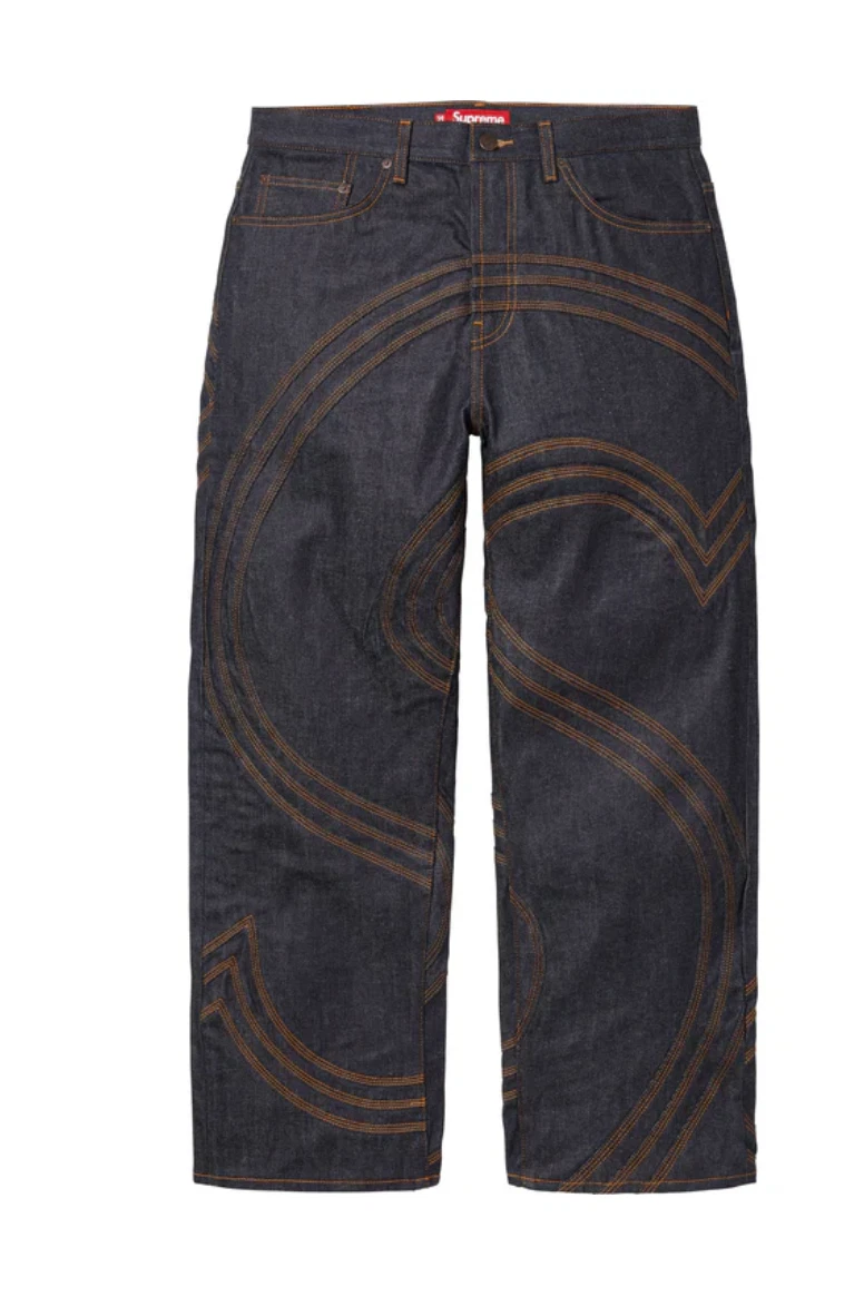 Supreme Regular 32 Size Jeans for Men for sale | eBay