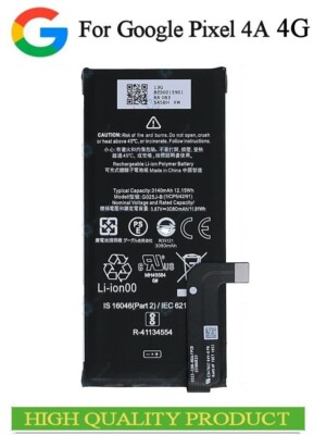 Google Pixel 4a 4G G025J-B Replacement Battery 3140mAh G823-00159