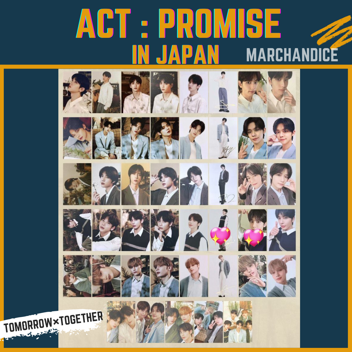 TOMORROW X TOGETHER ACT : PROMISE IN JAPAN MINI PHOTO CARD TXT