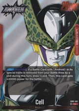 Cell SB01-001 Prices | Dragon Ball Fusion World Manga Booster 01
