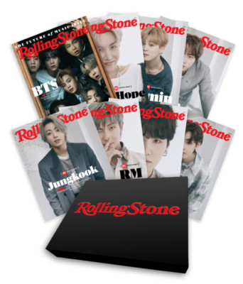 Rolling Stone Magazine Box Set Mag BTS V J-Hope Jimin Jungkook RM