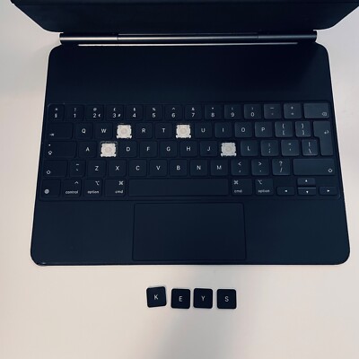 A2480/A1998/A2974 Apple 12.9 Black iPad Magic Keyboard Replacement