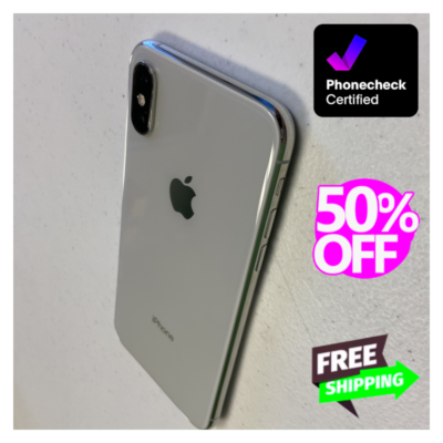 Apple iPhone XS 256/64GB Silver/Gray Unlocked Verizon Straight