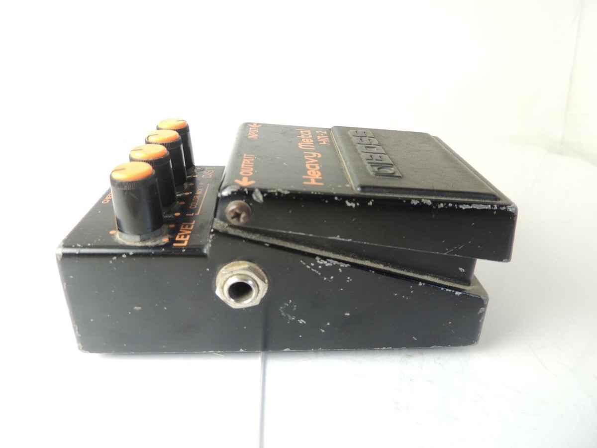 Vintage 1984 Boss HM-2 Heavy Metal Distortion Effects Pedal Made