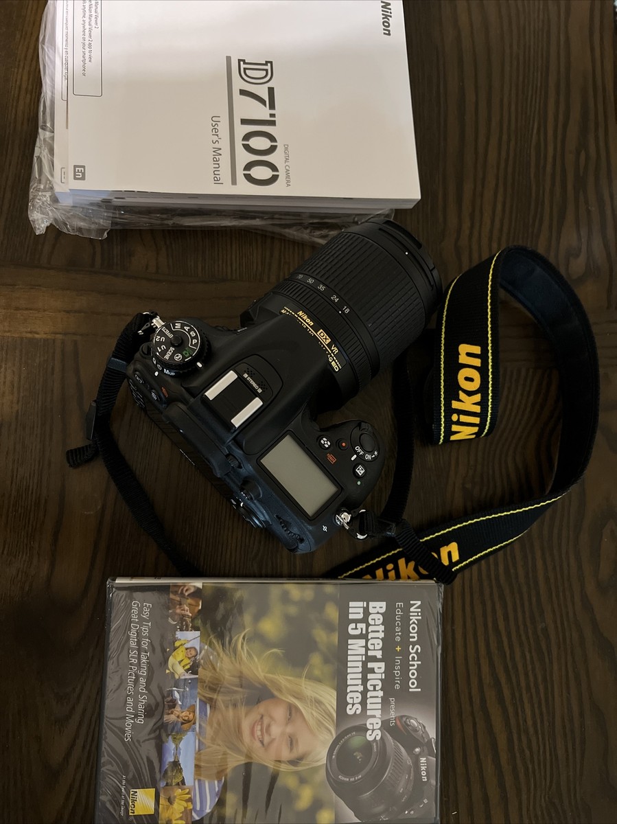 Nikon D7100 24.1MP D-SLR Camera, Dual VR Zoom Lens Kit, 18-140mm