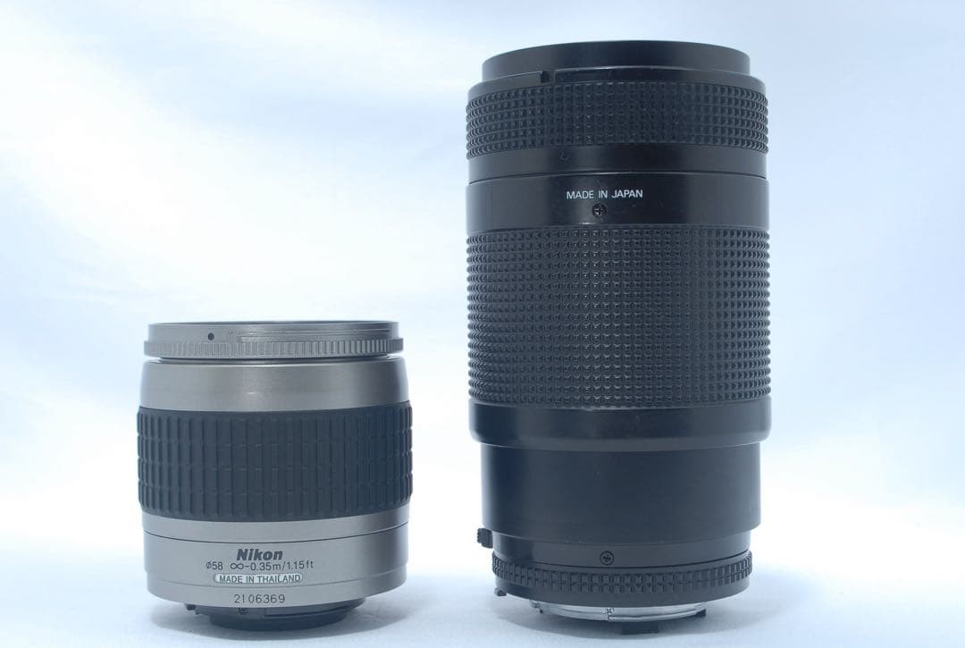 Nikon D7000 Double Zoom Set Telephoto Lens 27689 | eBay