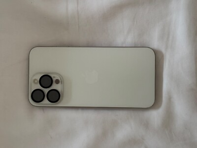 Apple iPhone 15 Pro Max - 256 GB - White Titanium (Verizon) for