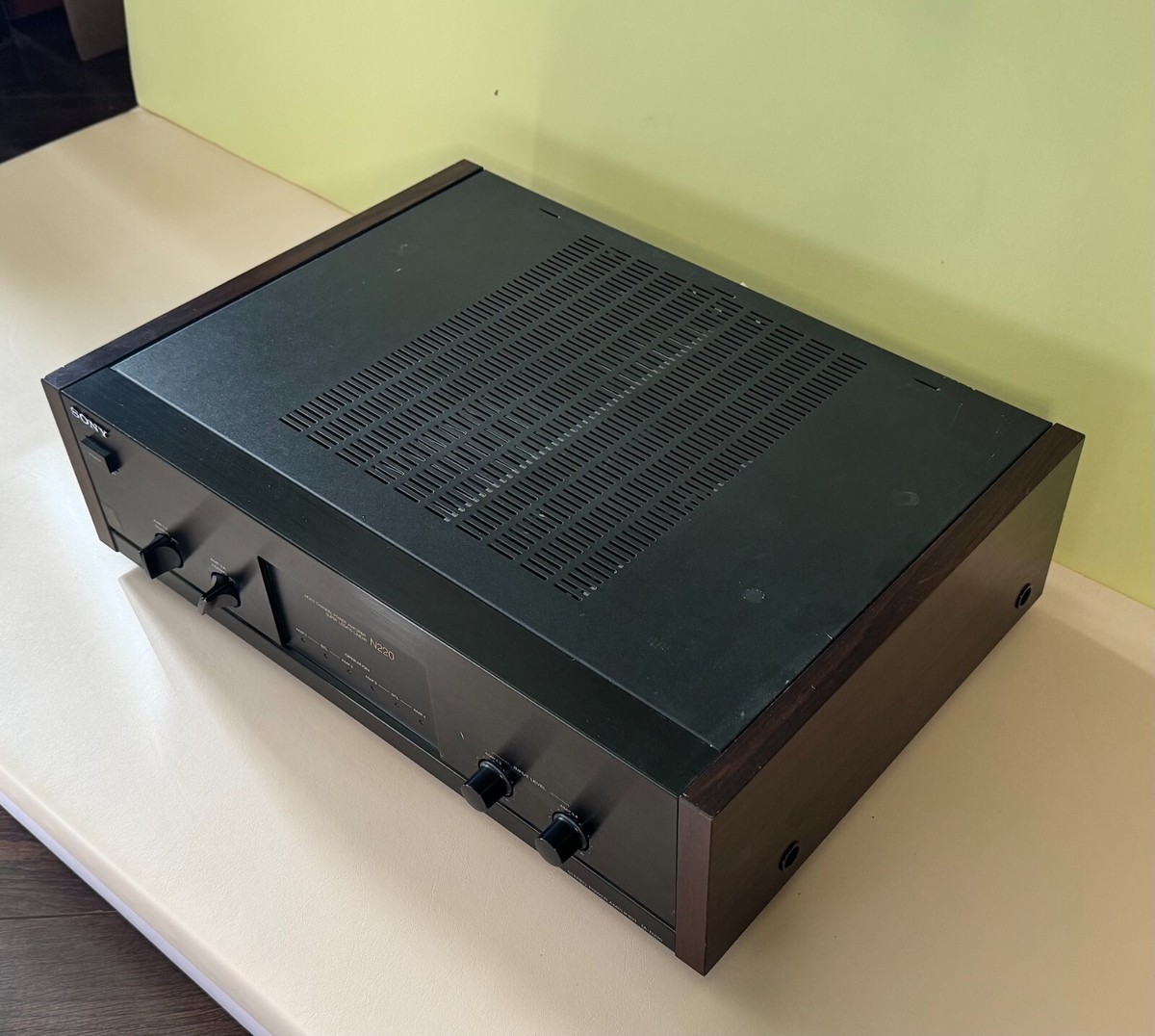 Sony TA-N220 Multi Channel Power Amplifier - Wood Side Panels