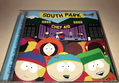 South Park Chef Aid CD Primus DMX Rancid Ozzy Osbourne ODB Elton