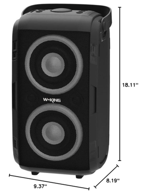 W-KING T9-2 Party Loudest Portable Bluetooth Speaker Wireless Boom