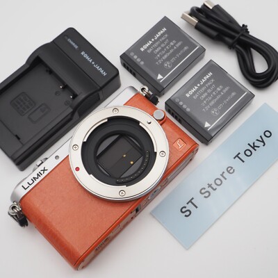 Mint] Panasonic LUMIX DMC-GM1 Orange Digital Camera (Japanese only