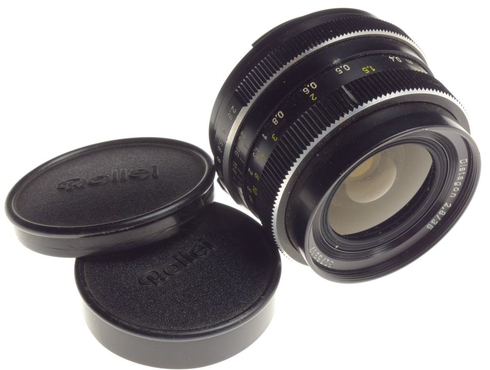 ROLLEI Zeiss Distagon 1:2.8/35 SLR film screw mount camera lens f