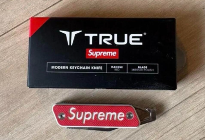 Supreme x TRUE Modern Keychain Knife 