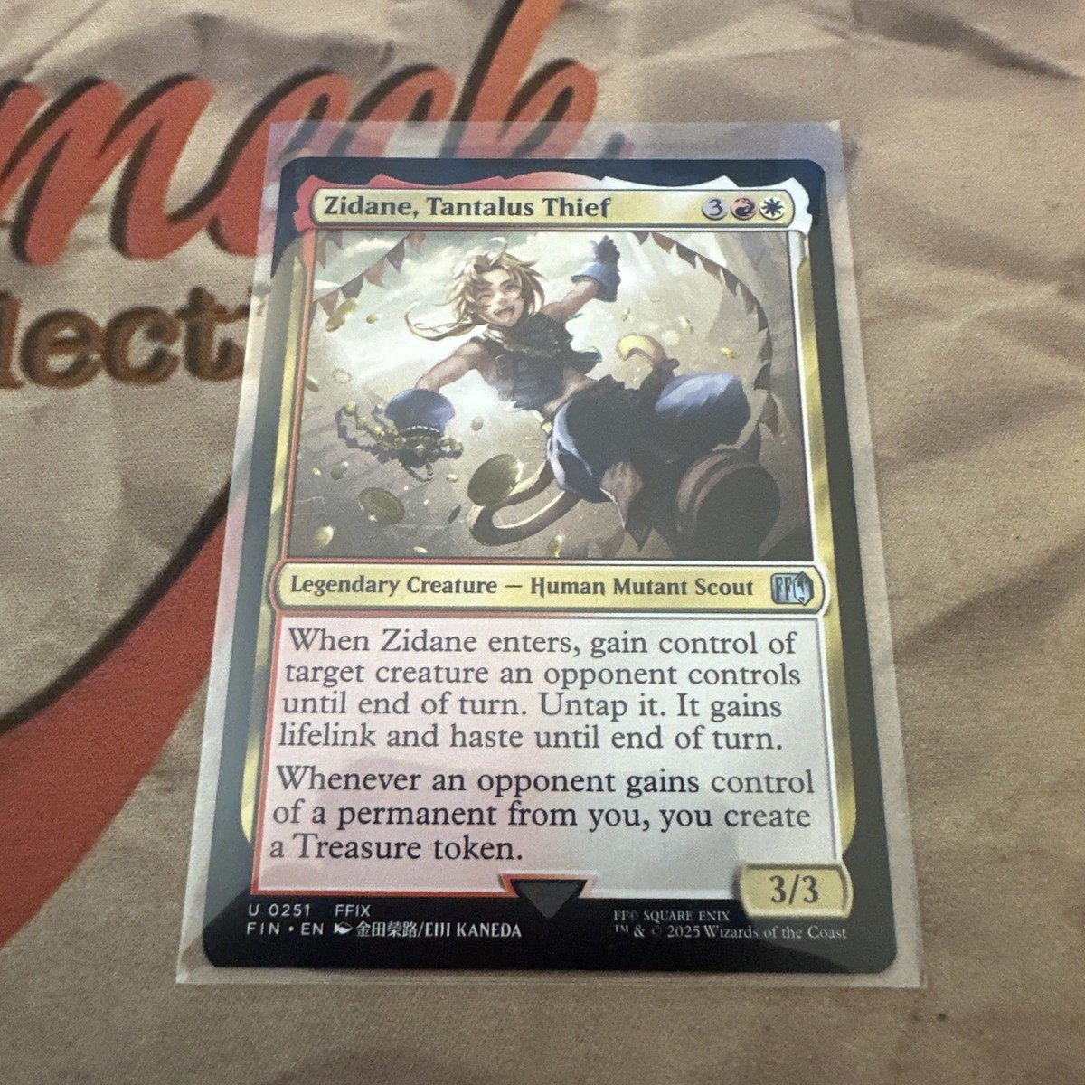 MTG Zidane, Tantalus Thief Final Fantasy Regular #0251 | eBay