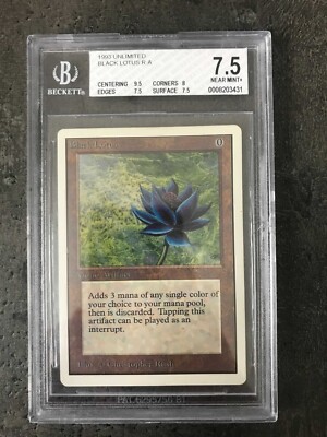 Black Lotus unlimited BGS 7.5 MTG MAGIC | eBay