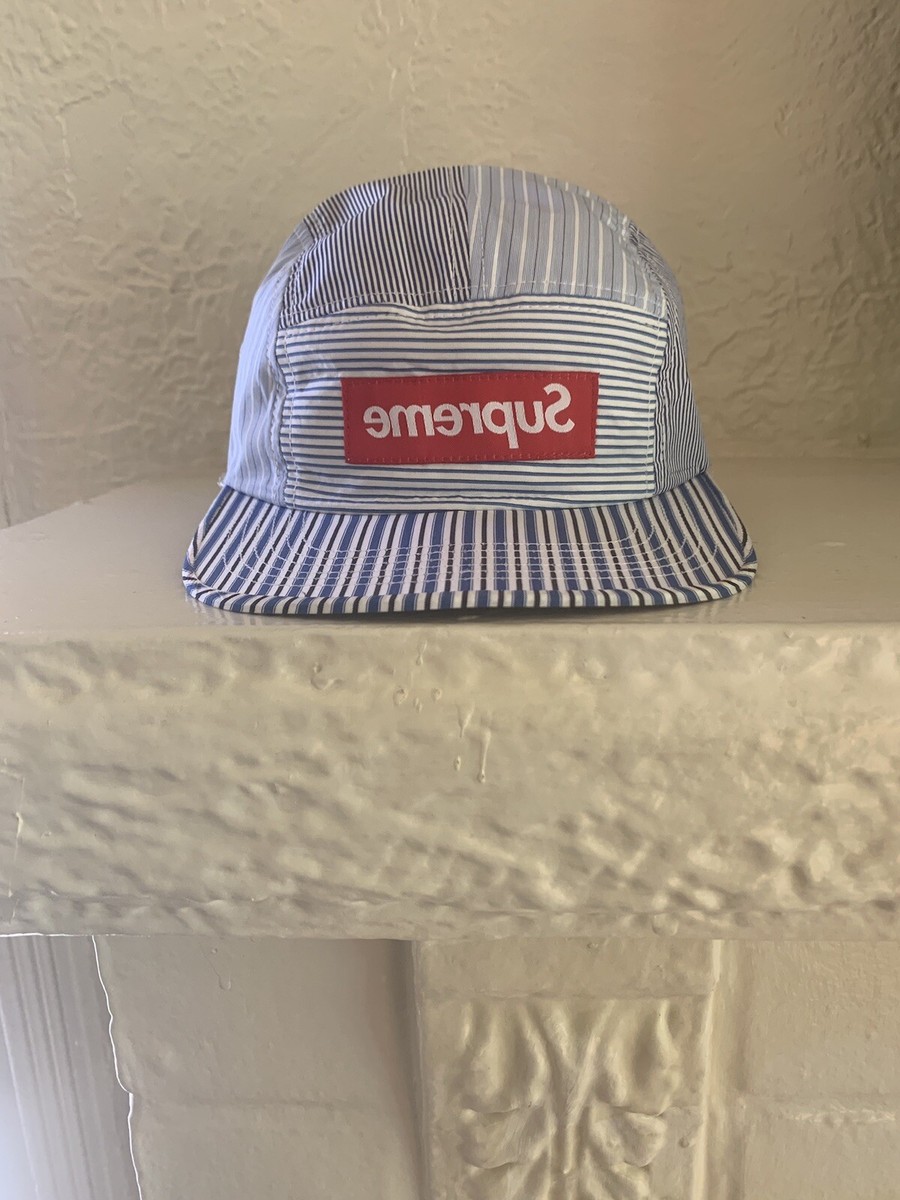 Supreme CDG Comme des Garçons Red S/S 2012 Camp Cap 5 Panel Hat