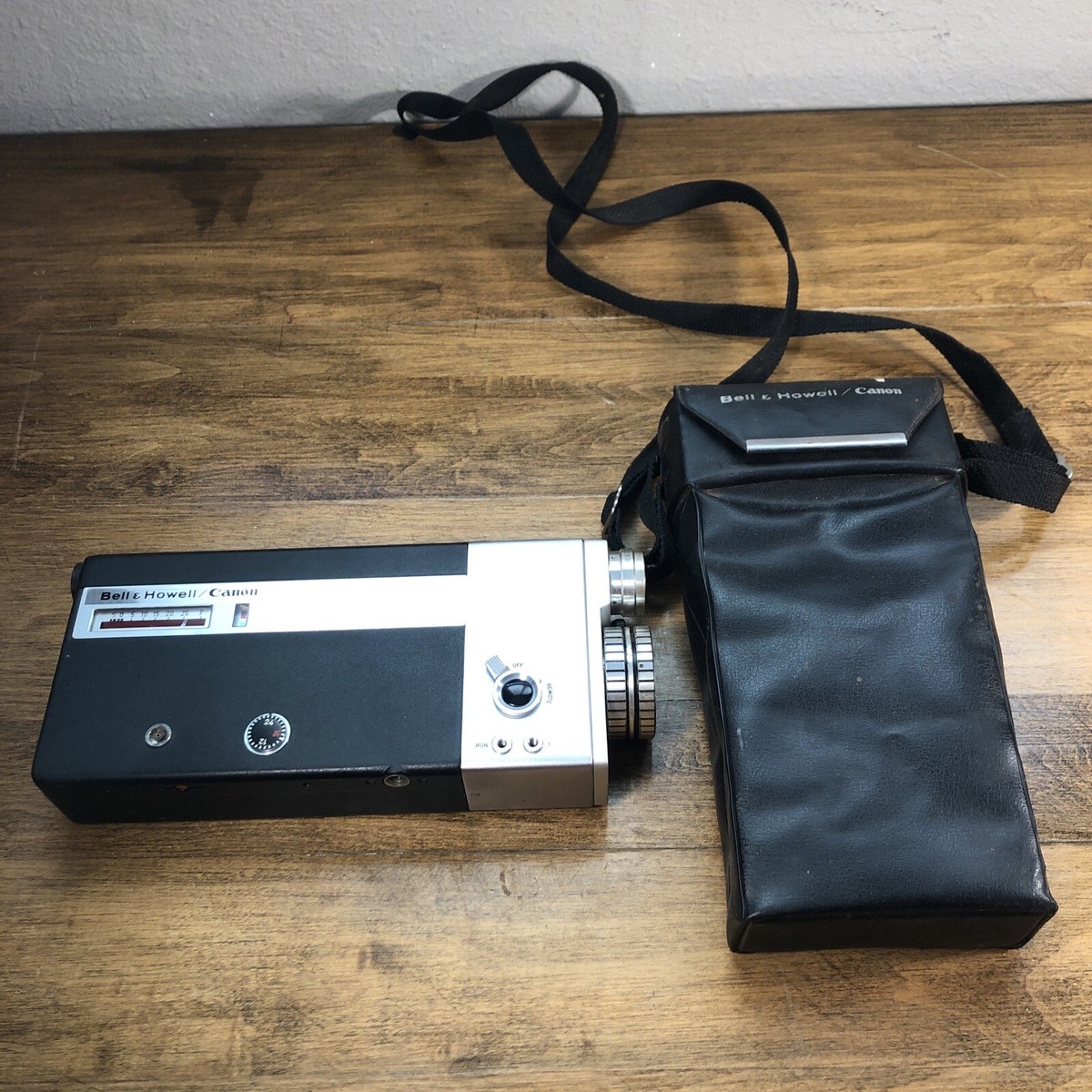 VINTAGE Bell Howell Canon Cine Canonet 8 Movie Camera 8mm Film And