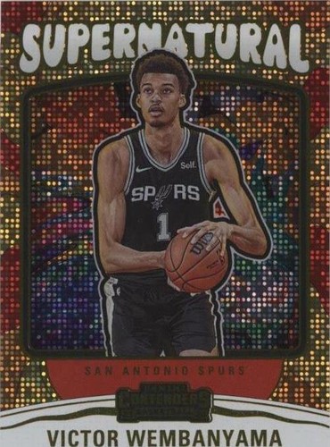 2024 PANINI REVOLUTION STAR FACTOR 8 VICTOR WEMBANYAMA POP 1/1 SSP