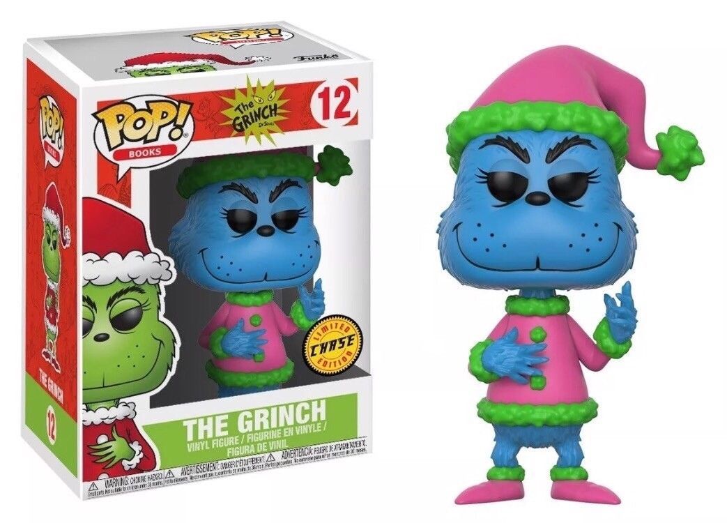 DAMAGED BOX THE GRINCH - CHASE GRINCH 3.75