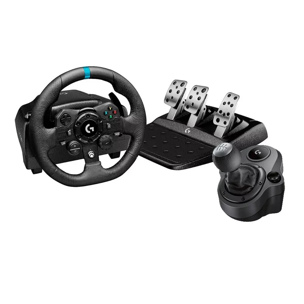 Logitech G923 Racing Wheel Pedals Shifter for Xbox Series X|S PC