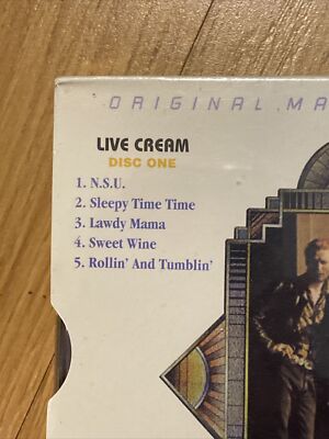 Live Cream, Vols. 1-2 by Cream (CD, Jan-1995, 2 Discs, Mobile