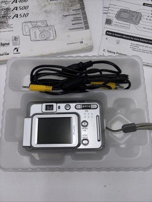 Fujifilm FinePix A Series A500 5.1MP Digital Camera - Silver for