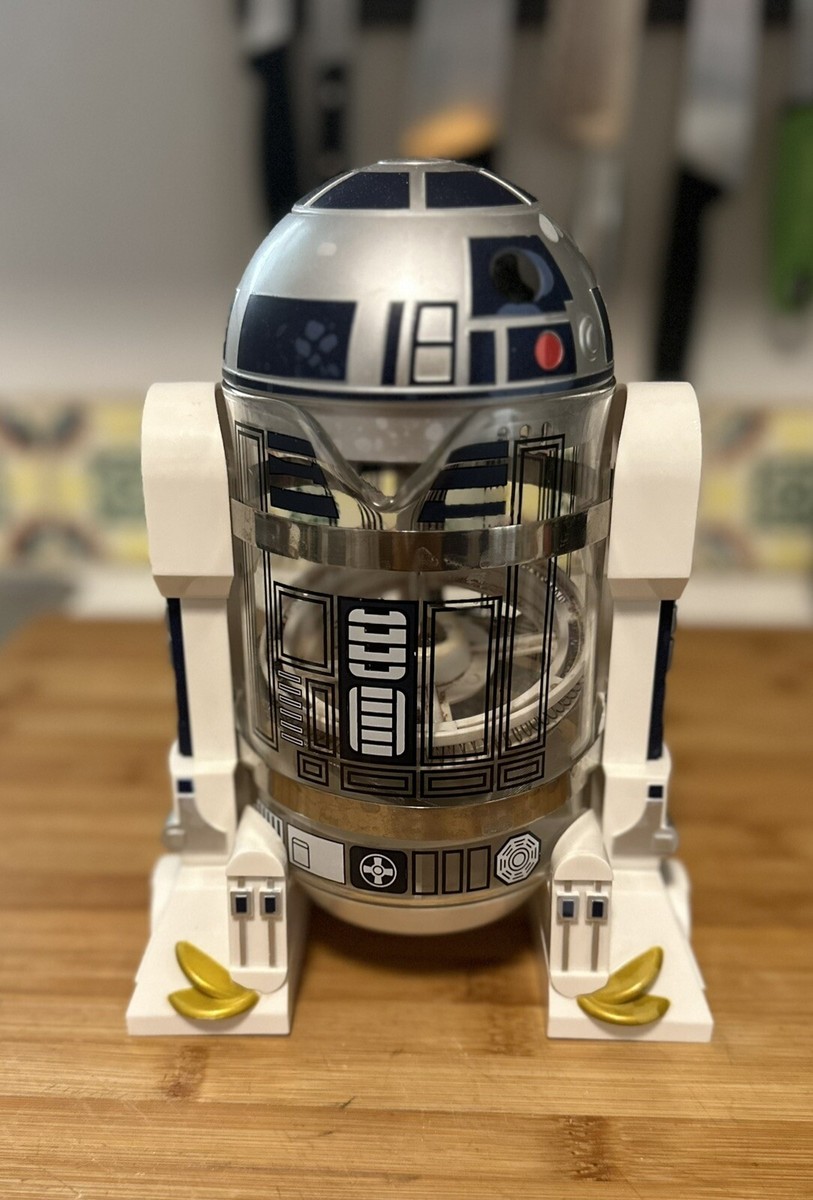 Star Wars R2-D2 Manual Coffee Maker French Press Coffee Pot By