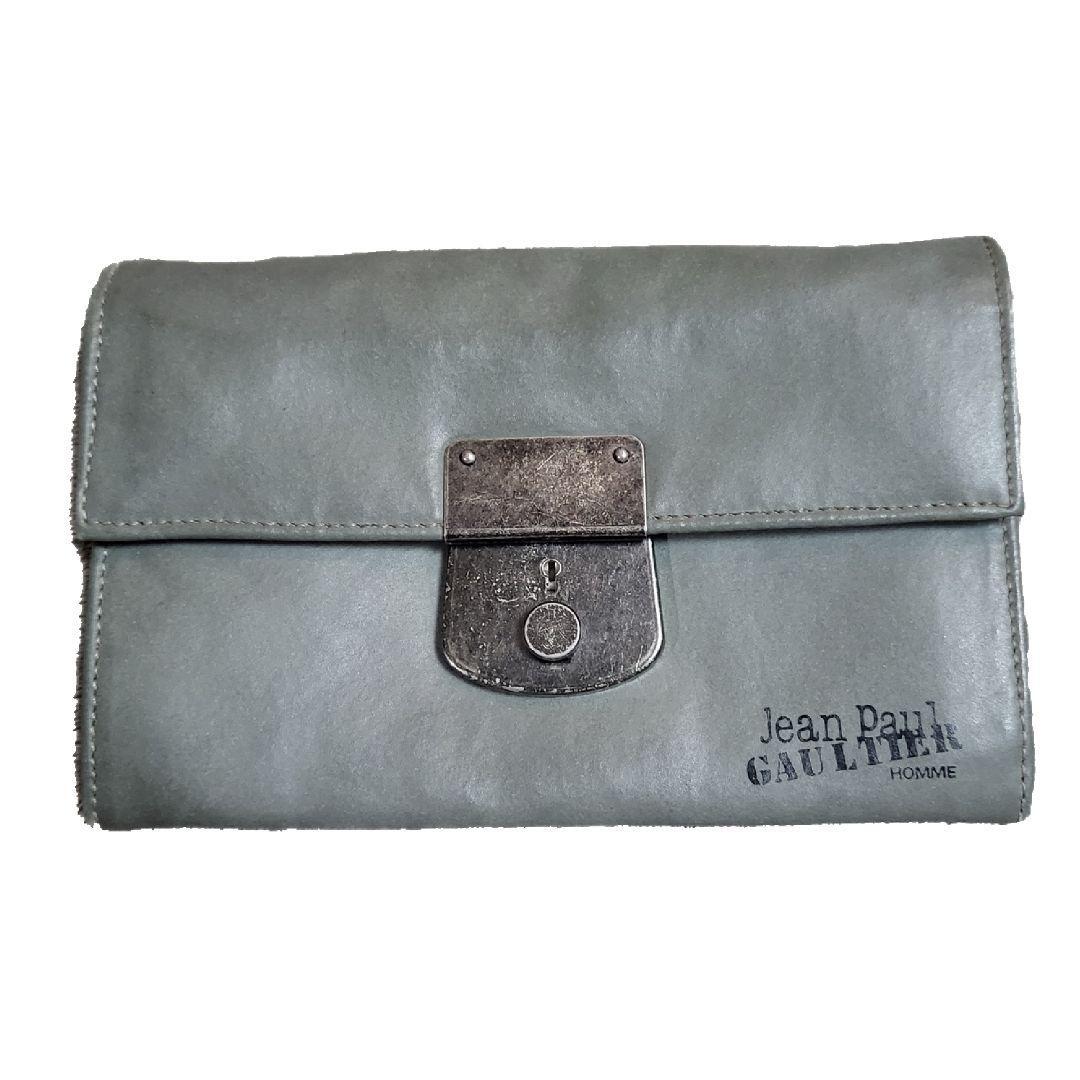 VTG 80s JPG Pale Green Wallet Grab Bag | eBay