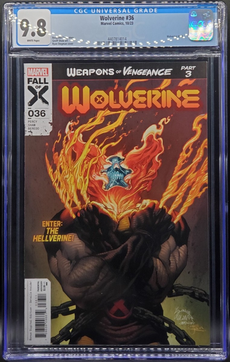 Wolverine 36 CGC 9.8 Marvel Comics, 10/23. 1st Appearance Of The
