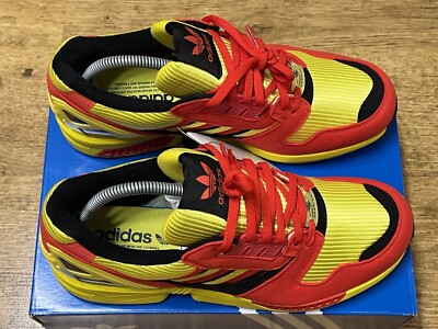 Adidas ZX 8000 Og Germany Yellow Core Black Red Uk12.5 Eur48 US13