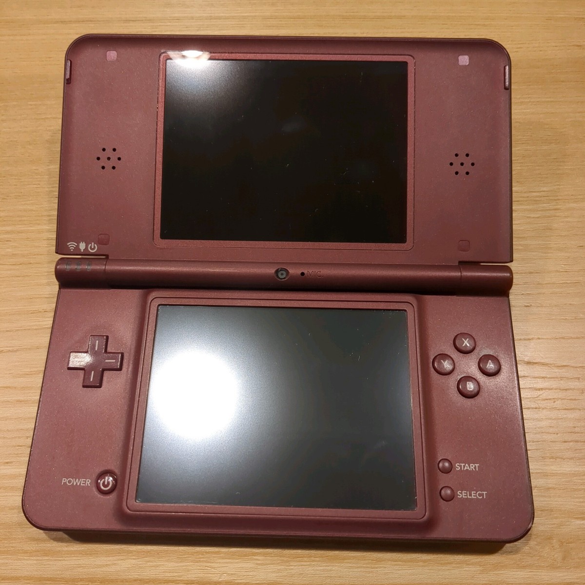 Nintendo DSi LL XL DS Burgundy Wine Red Console Japan Tested NTSC