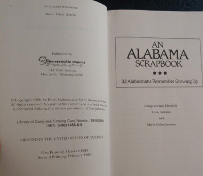 An Alabama Scrapbook 32 Alabamians Remember Growing Up History by