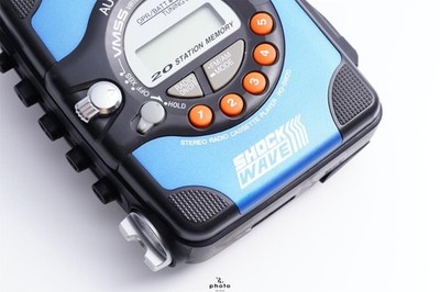 Panasonic RQ-SW20 Shockwave Cassette Tape Player Blue Tested Japan