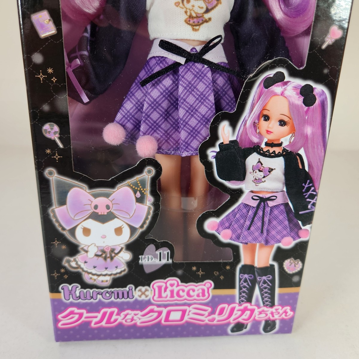 Takara Tomy Cool Kuromi x Licca Chan Doll LD-11 Sanrio Japan 2025
