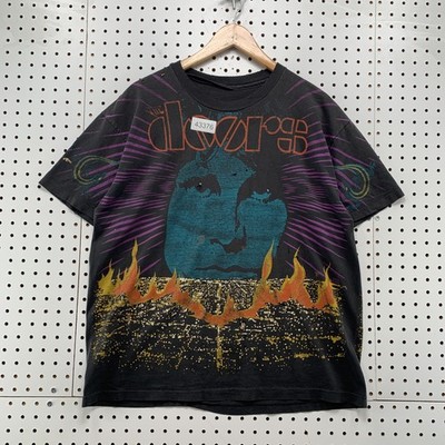 Vintage 90s The Doors Jim Morrison AOP T-Shirt Mens XL Music Band