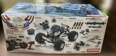 Kyosho USA-1 Engine Powered 4WD Monster Truc GP Nitro 1:8 Scale