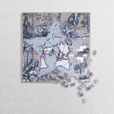 Christian Dior Puzzle Around the World 500 Piece Collector's Item