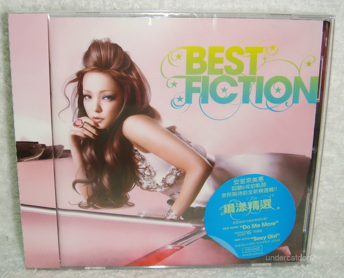 J-POP Namie Amuro Best Fiction Taiwan CD+DVD | eBay