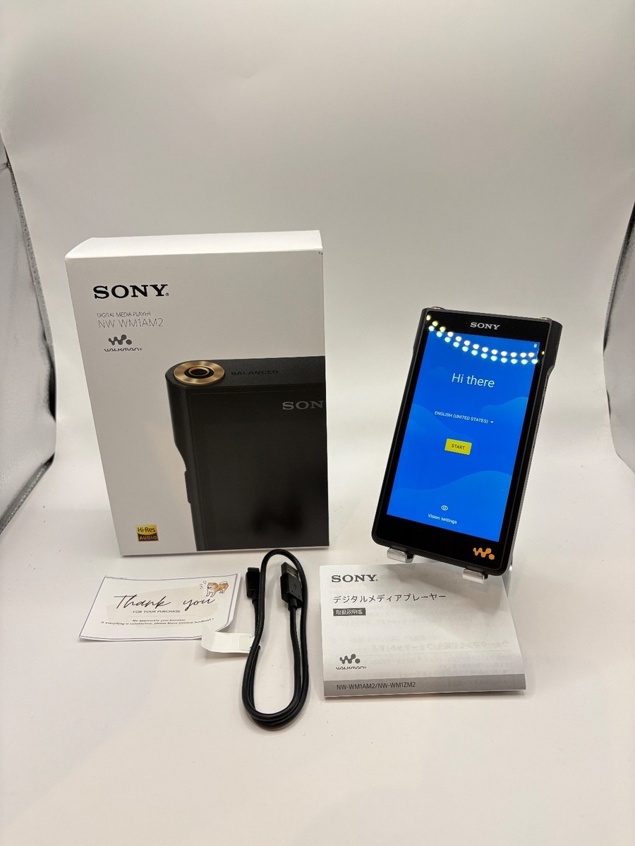 SONY NW-WM1AM2 WALKMAN 128GB Android Hi-rez Multilingual OK (JP
