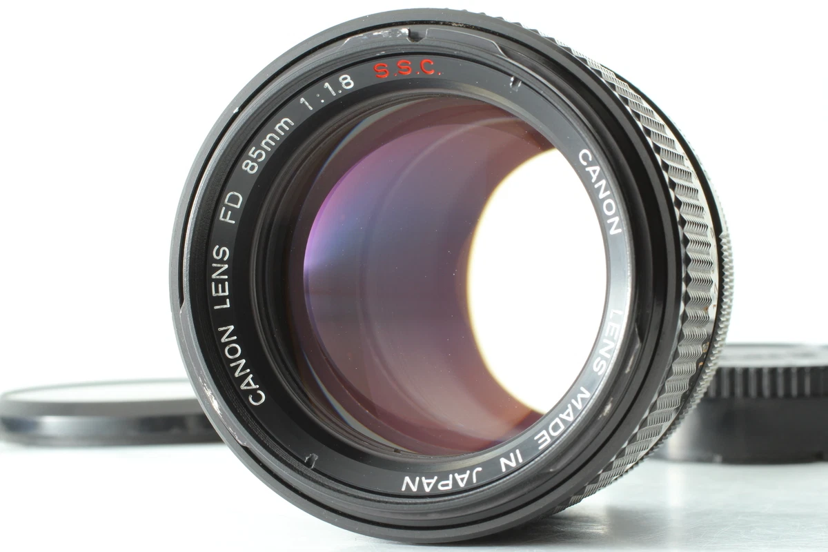 Exc+5] Canon FD 85mm f1.8 s.s.c. MF Lens From JAPAN | eBay