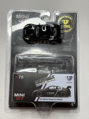 MiniGT 1:64 LB Works Nissan GT-R R35 Black #75 | eBay