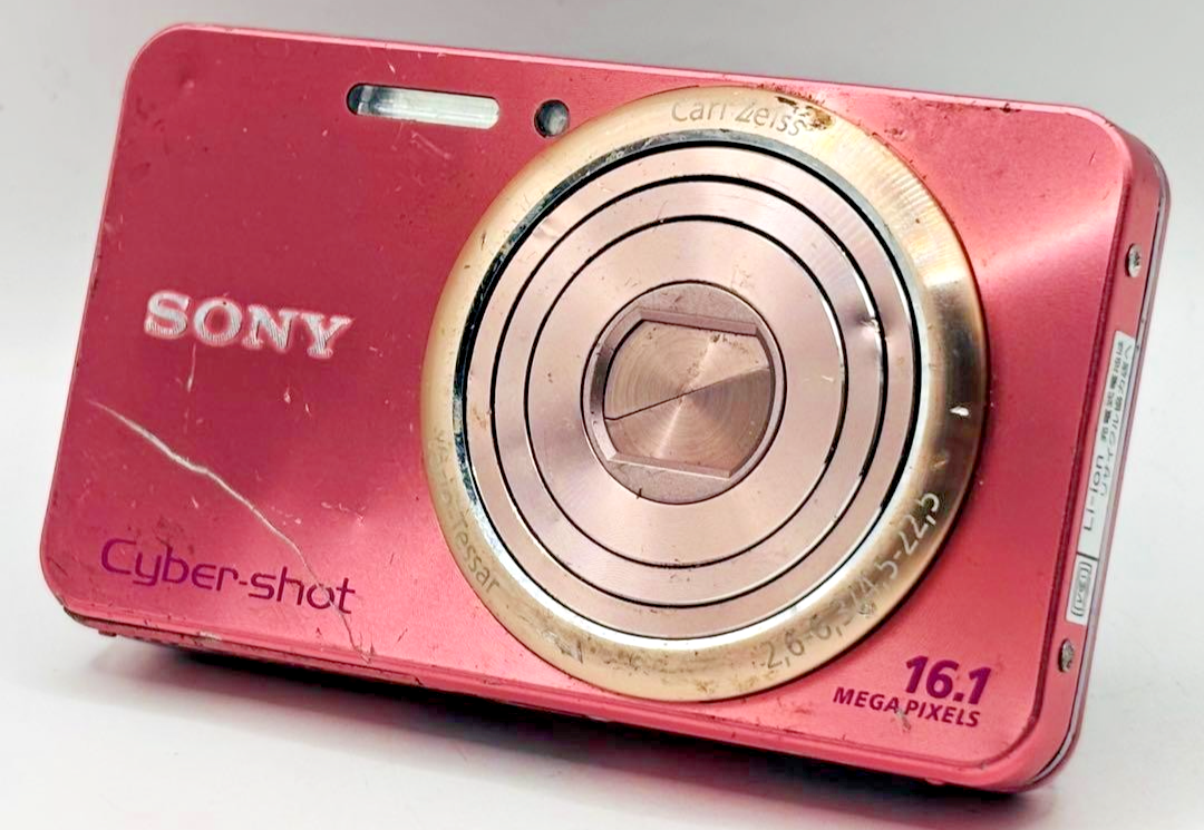 SONY Cyber-shot DSC-W570 Pink 5x Zoom 16.1 MP Digital Camera