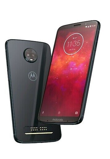 Motorola Z3 XT1929 XT1929-17 Black (Verizon) 64GB 4G VoLTE Total