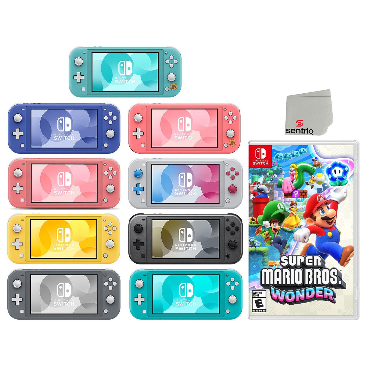 Nintendo Switch Lite 32GB Video Game Console with Super Mario Bros