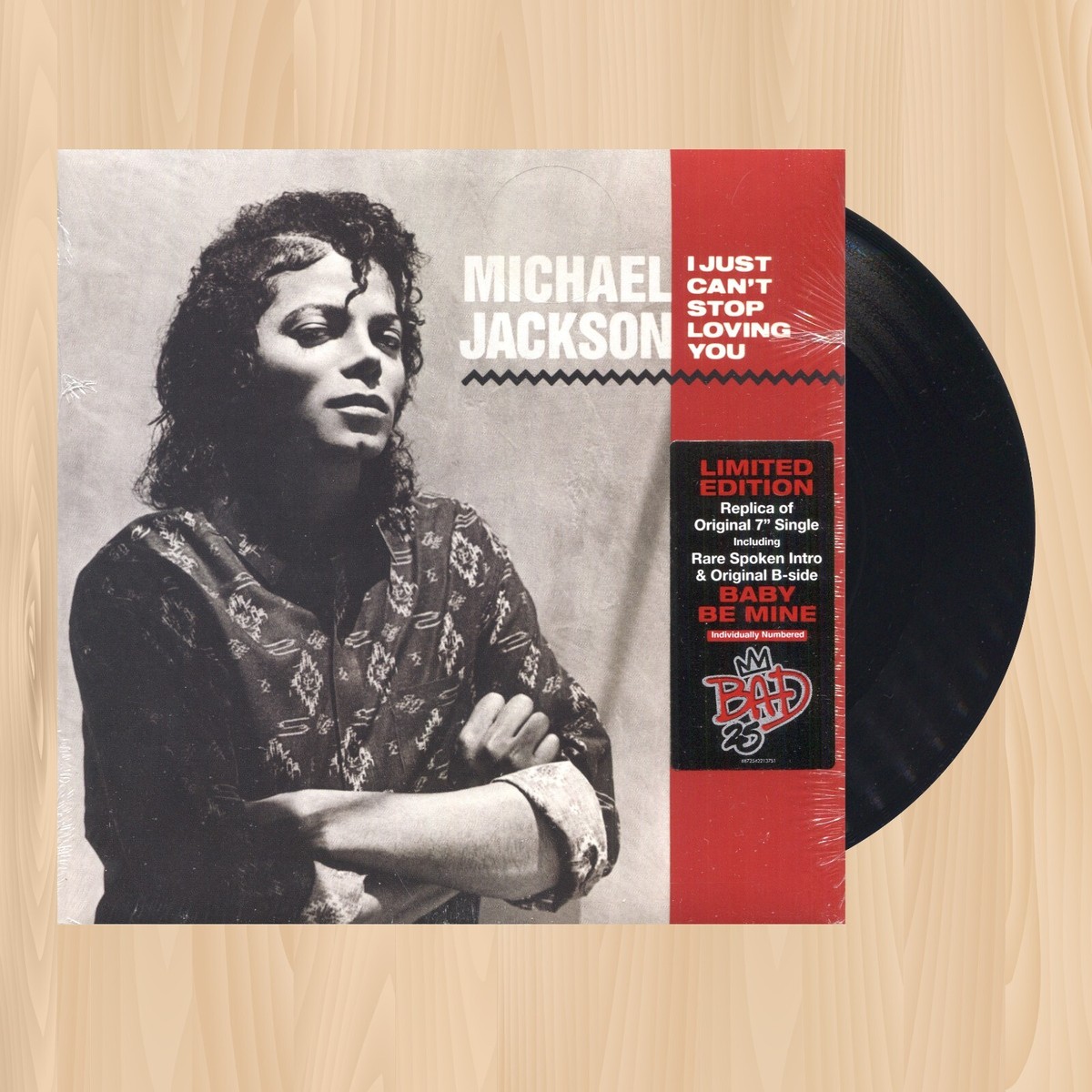 MICHAEL JACKSON I Just Can't Stop Loving You 25th ANNIVERSARY 7