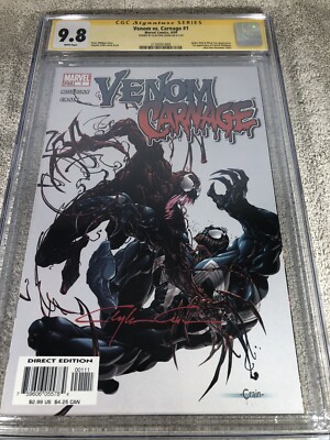 Venom vs Carnage 1 CGC 9.8 SS Crain 1st Patrick Mulligan 9/04 | eBay