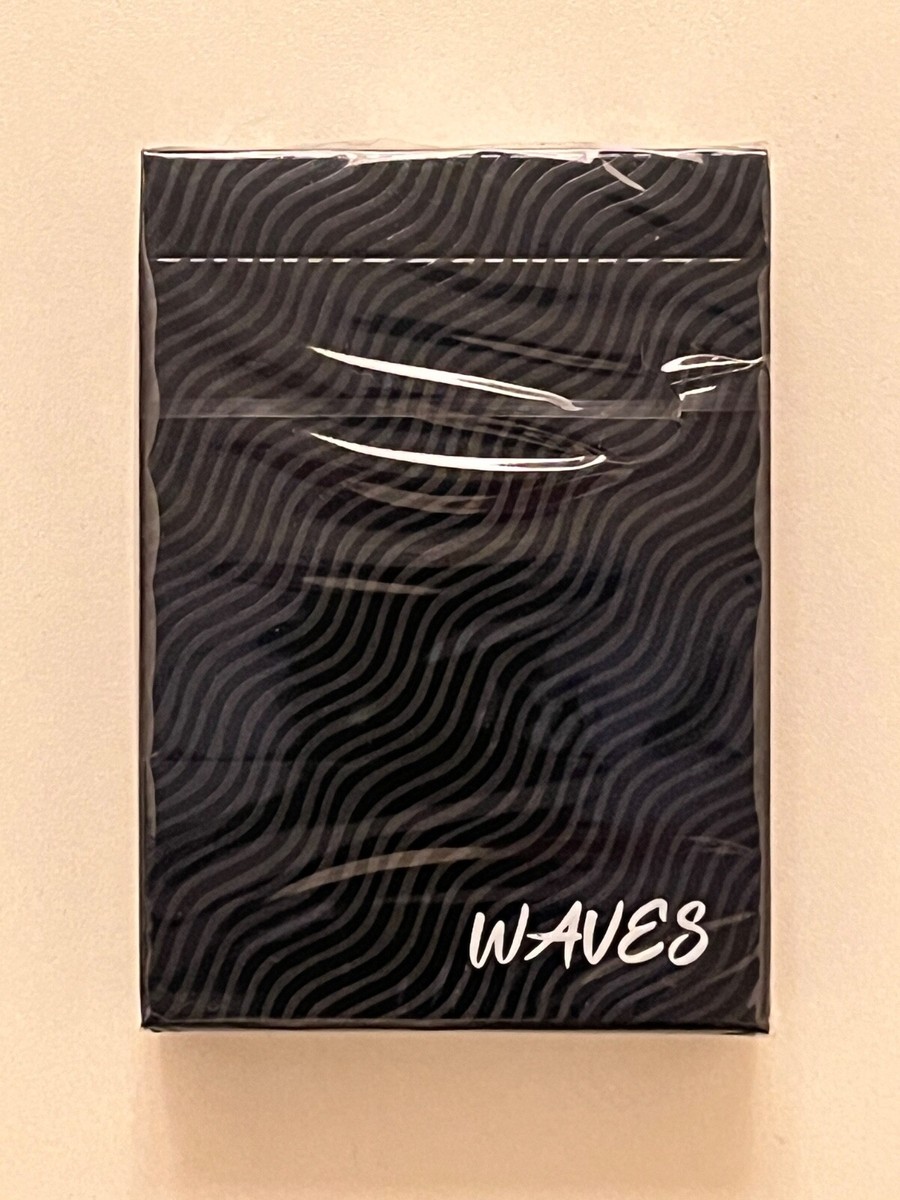 Waves Playing Cards First Edition by 52Kards in Carat DS1 Sealed