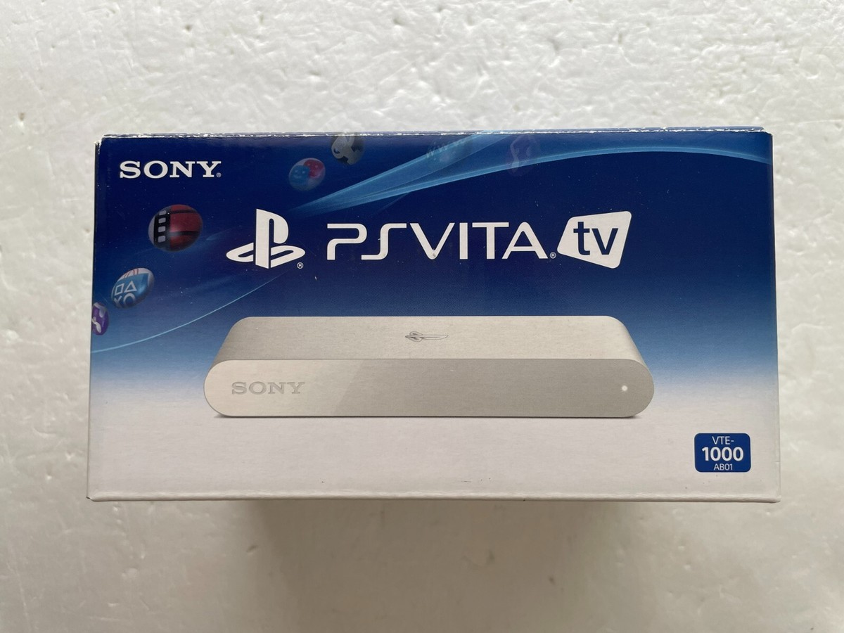 Sony PS Vita TV VTE-1000 AB01 White Console PlayStation Vita with